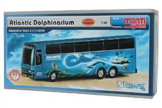 Obrázek z Stavebnice Monti 50 Atlantic Delfinarium Bus 1:48 